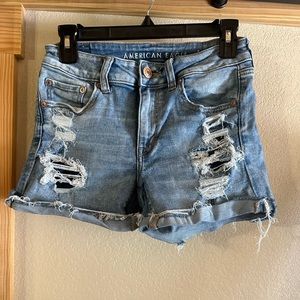 Light wash American Eagle Outfitters Jean shorts